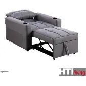 HTI Relaxsessel Maritta Dunkelgrau