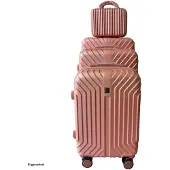 NTK Hartschalenkoffer 4er-Set Mabell Rosegold