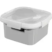 Curver pojemnik na żywność kwadratowy lunch kit 1,1l / brzoskwiniowy