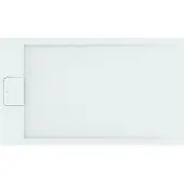 Ideal standard Ultra Flat S i.life Rechteck-Brausewanne, 1200x700x30mm, T5233FR, Farbe: Carraraweiß