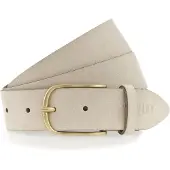 Mustang Ledergürtel "Anna" mit angerauter, velourisierter Oberfläche, 3,5 cm breit