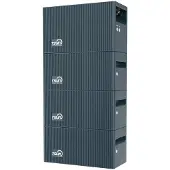 TSUN Powerness Balkonkraftwerk Speicher, DCU2000Lite mit 3x B2000 Lite Erweiterungsakku, 314Ah Industriezellen, 2400W PV Input &Dual MPPT, Plug & Play