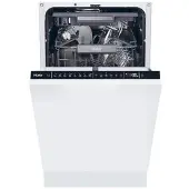 Haier I-Pro Shine Series 4 SXI1C3BF2BT-01, Voll integriert, Single (45 cm breit), 3 Korb/Körbe, höher, Schublade, 11 Maßgedecke