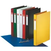 Esselte Standard Ring Binders , PP Black 2 x 25 mm, A4, Schwarz, 2,5 cm, 3,5 cm