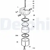 Delphi Kraftstofffilter 5836B490