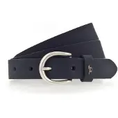 Mustang Ledergürtel "Harper" schmale Form, 2,5 cm breit, aus Rindsleder, mit ovaler Schließe