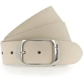 Tamaris Ledergürtel "Carmen Silver" aus Rindsleder, mit Doppelschließe, 4 cm breit