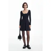 Desigual Michigan Langärmliges Kurzes Kleid