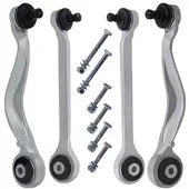 BESTPRICE Satz Querlenker oben 4x [Hersteller-Nr. 10610027] für Skoda, Audi, VW