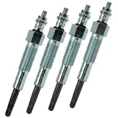 BESTPRICE 4x Glühkerze [Hersteller-Nr. 10662388] für Ford, Suzuki, Mazda, Kia