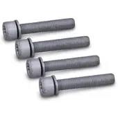 BESTPRICE 4x Schraube Bremssattel [Hersteller-Nr. 40788662] für VW, Seat, Skoda, Audi
