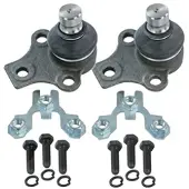 BESTPRICE 2x Traggelenk, vorne unten [Hersteller-Nr. 10660428] für Seat, VW