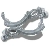 BESTPRICE 2x Achsschenkel, Radlagergehäuse vorne links+rechts [Hersteller-Nr. 40197469] für Audi, Seat