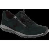 Gabor ROLLINGSOFT Damenschuhe - sportliche Schnür- Halbschuhe schwarz