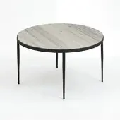 Wohnling Couchtisch Metall mit weißer Toronto Marmor Tischplatte 70cm rund Wohnzimmertisch Loungetisch Eleganter Sofatisch Beistelltisch Handmade