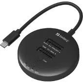 Sandberg 136-72, SSD, M.2, M.2, 8 TB, USB 3.2 Gen 2 (3.1 Gen 1) Type-C, Schwarz