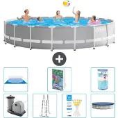 Intex Prism Frame Pool Rund - 610x132 cm - 6-teilig S594