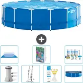 Intex Frame Pool Rund - 457x122 cm - 6-teilig S599