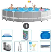 Intex Prism Frame Pool Rund - 610x132 cm - 6-teilig S662
