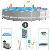 Intex Prism Frame Pool Rund - 610x132 cm - 6-teilig S596