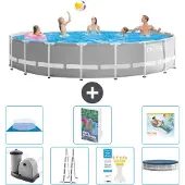 Intex Prism Frame Pool Rund - 549x122 cm - 6-teilig S670