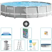 Intex Prism Frame Pool Rund - 457x107 cm - 6-teilig S568