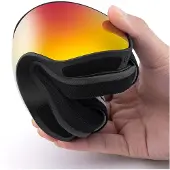 Casco Black Kinder-Skibrille (Grösse M/L) - Schwarz