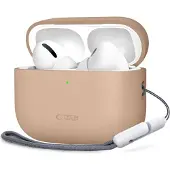 Tech-Protect Silikonhülle kompatibel mit AirPods Pro 3 Beige