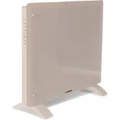 Vonroc Luxuriöser Elektroheizer – Konvektor – Glasfront – 1000W – Beige | WLAN