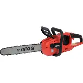 YATO Kettensäge, 36V, Führungsschiene 40 cm (16 Zoll), 15 m/s - ohne Akku