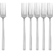 Villeroy & Boch Tafelgabel "Tafelgabel La Classica 208 mm 6er Set silber", silber, B:6mm, Essgabeln, Tafelgabel, Spülmaschinenfest