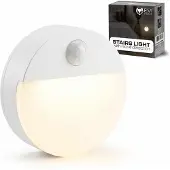 Evi Drahtlose Led-Treppen-Nachtlichtlampe Mit Bewegungs- Und Dämmerungssensor Für Batterien