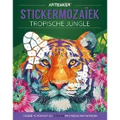 Lantaarn Mosaikaufkleber – Tropisches Dschungelbuch