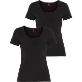 HUGO T-Shirt-Set Twin 50469660 Schwarz Regular Fit 28