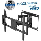 My Wall Fully Adjustable Mount Flat-screen Monitors Screens 37 70 94 178cm Load up to 50 Kg White