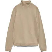 Vero Moda Vmhappyglitter Ls Rollnk Pullover Boo Lx