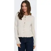 JDY Strickjacke "JDYLETTY L/S ON FRILL CARDIGAN KNT NOOS"