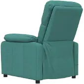 vidaXL Massagesessel Dunkelgrün Stoff