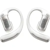 Shokz OpenFit Pro White Open-Ear True Wireless Kopfhörer mit Geräuschreduzierung Dolby Atmos SuperBoost OpenBass 2.0 Qi IP55
