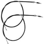 BESTPRICE 1x Handbremsseil Scheibenbremse Hinterachse [Hersteller-Nr. 31470254] für Skoda, VW, Seat