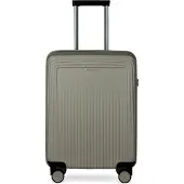 Bugatti Trolley Linea Hard-Top Case Olive grüngrau 56cm
