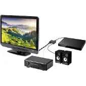 Techly EFB IDATA-HDMI-EA HDMI Audio-Extractor auf Toslink und RCA IDATAHDMIEA