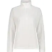 CMP Damen Half Zip Sweatshirt aus Arctic Fleece weiss 38