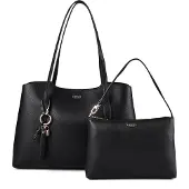 GUESS für Damen. HWBG9735230 2-in-1-Tragetasche ?Melody?, schwarz (OSFA), Lässig, Polyurethan