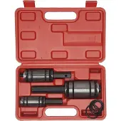 Datona Auspuffaufweiter-Set 3-teilig aus geschmiedetem Stahl 28-89 mm mit 6-Kant Antrieb