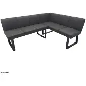 HTI Esszimmerbank 192 x 152 cm Vemal kurzer Schenkel rechts