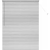 vidaXL Venezianische Jalousien Silber 220 x 125 cm Aluminium