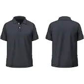 GUESS JEANS Herren-Poloshirt mit kurzen Ärmeln, blau