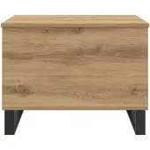 vidaXL Couchtisch Artisan-Eiche 60x44,5x45 cm Holzwerkstoff