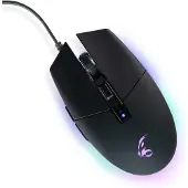 MediaRange MRGS202, rechts, Optisch, USB Typ-A, 4000 DPI, Schwarz